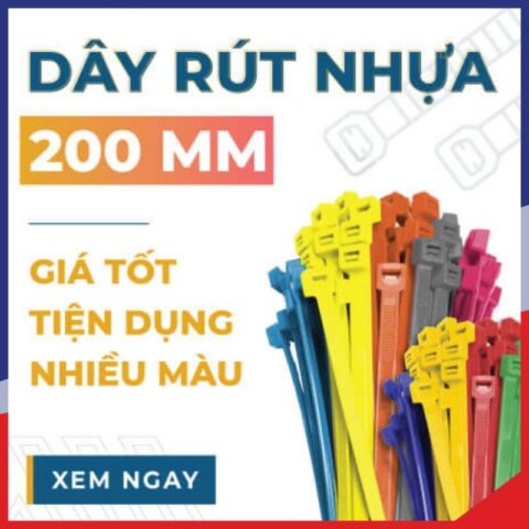 Dây rút nhựa 200mm
